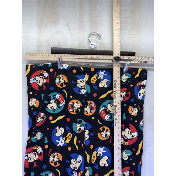 Vintage Mickey & Co.  Mickey Mouse Womens Leggings Large-USA Made-8392 - Picture 2 of 6